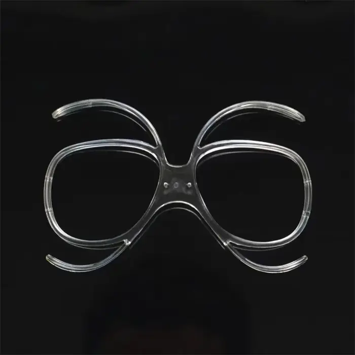 Lunettes de moto pliables, lunettes de Ski, cadre de myopie, insertion Rx, adaptateur optique Flexib