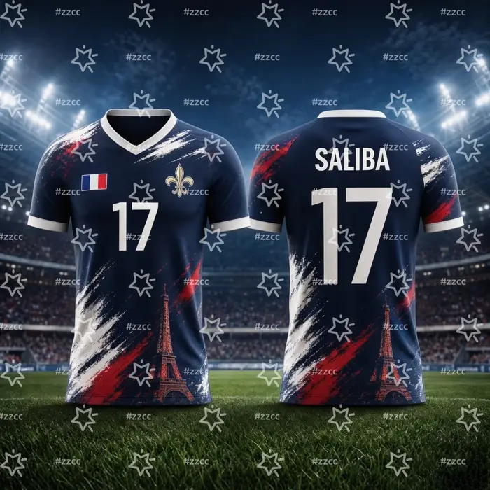 Maillot de football commémoratif France 2026 Mbappé – T-shirt de sport d'été pour homme