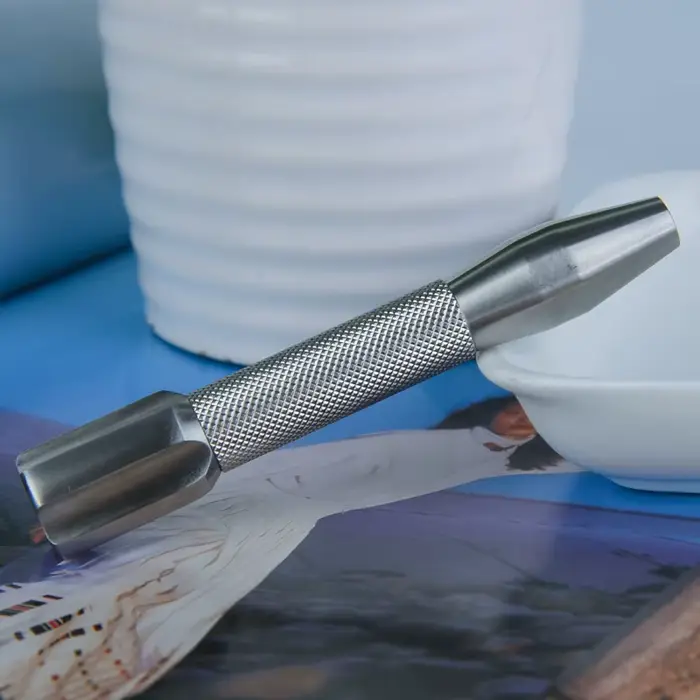 Yaqi Razzo Rocket Manche de rasoir de sécurité pour hommes en acier inoxydable