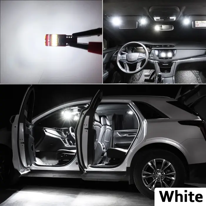 MDNG 14 pièces Canbus pour Porsche Macan 95B 2014 2015 2016 2017 2018 2019 2020 ampoules de véhicule