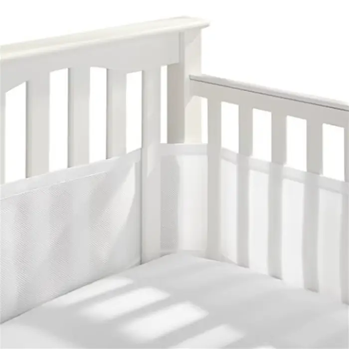 Pare-chocs pour lit de bébé, accessoires de literie, décor de chambre d'enfant, conception de nœud p