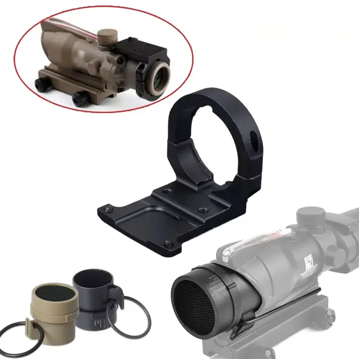 Accessoires de lunette de chasse : Adaptateur de base de montage pour point rouge RM pour lunette à 