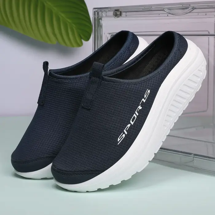 Chaussures à l'offre elles optiques semi-traînées pour femmes, décontractées, légères, respirantes, 