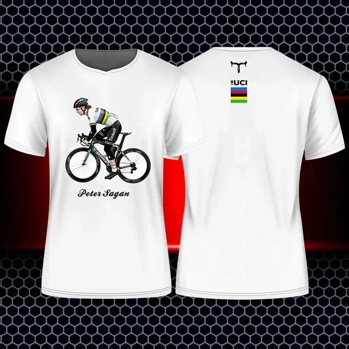 T-shirt cycliste Centenaire du Tour de France vêtement de sport unique haut en tissu confortable pour homme et femme occasions spéciales historiques