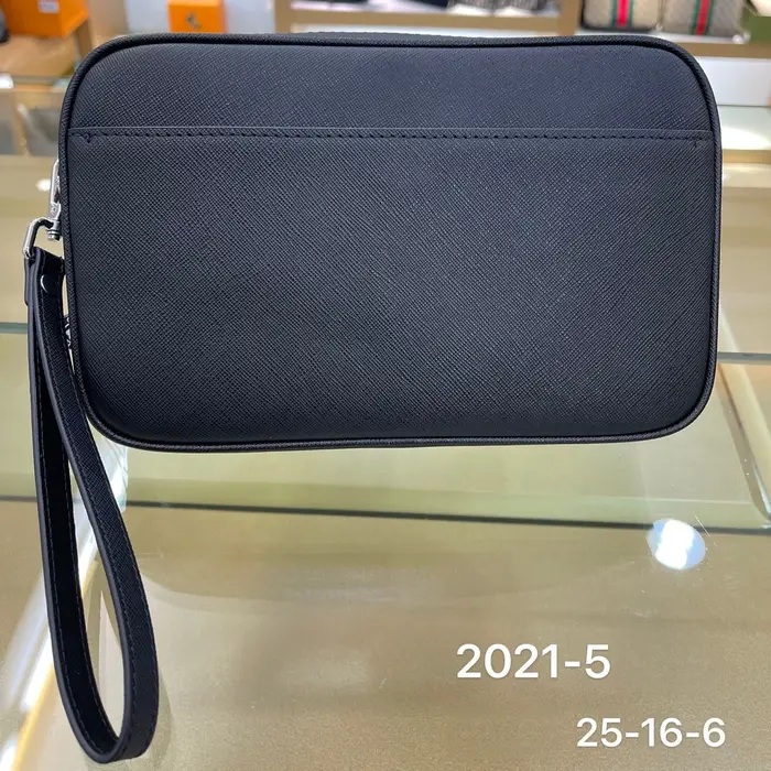 Sacs pour hommes de marque de luxe 2101-5, sacs à main en cuir faits à la main, motif signature espa