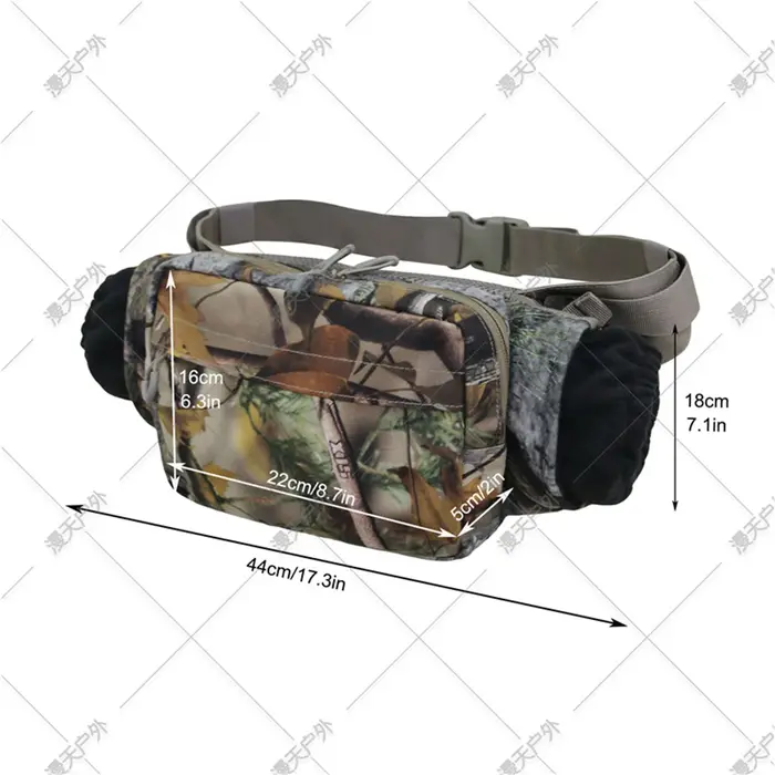 Gants tactiques camouflage chasse hiver avec sac ceinture multifonction gants polaire thermique fleecé pour homme et femme occasions spéciales chasse camping