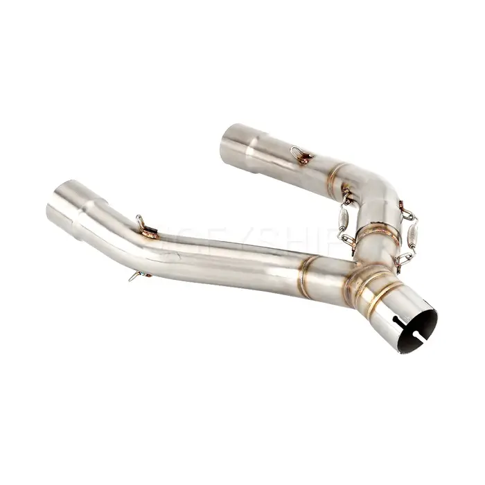 Tuyau de liaison intermédiaire de silencieux d'accès de moto, Escape Slip-on, 51mm, Yamaha XT 660, 2