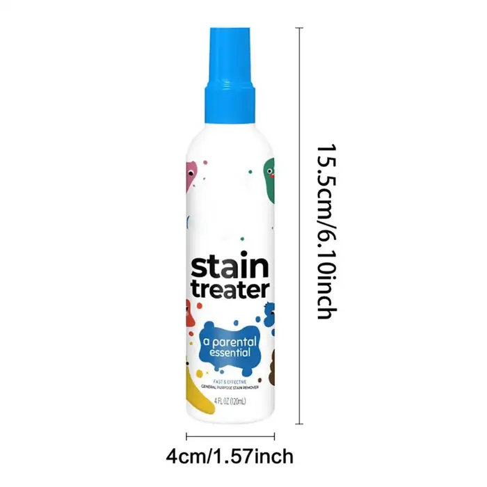 Spray détachant portable pour tissus, éliminateur d'huile pour vêtements, détachant pour vêtements, 
