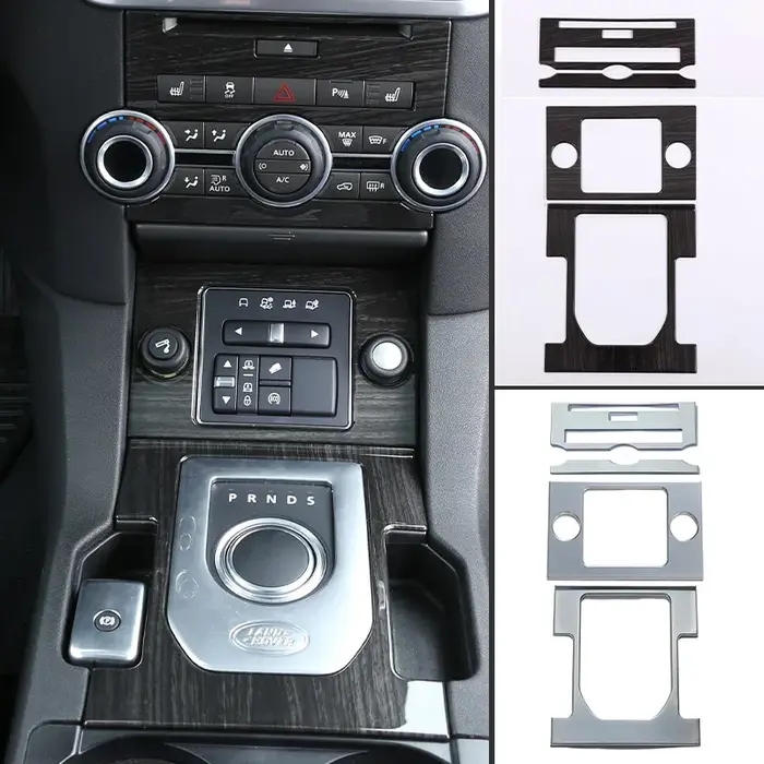 Pour Land Rover Discovery 4 LR4 2010-2016 ABS Console centrale de voiture cadre de changement de vit