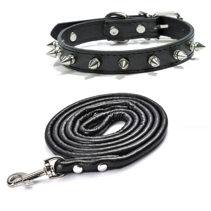 Colliers en cuir Pu pour chiens