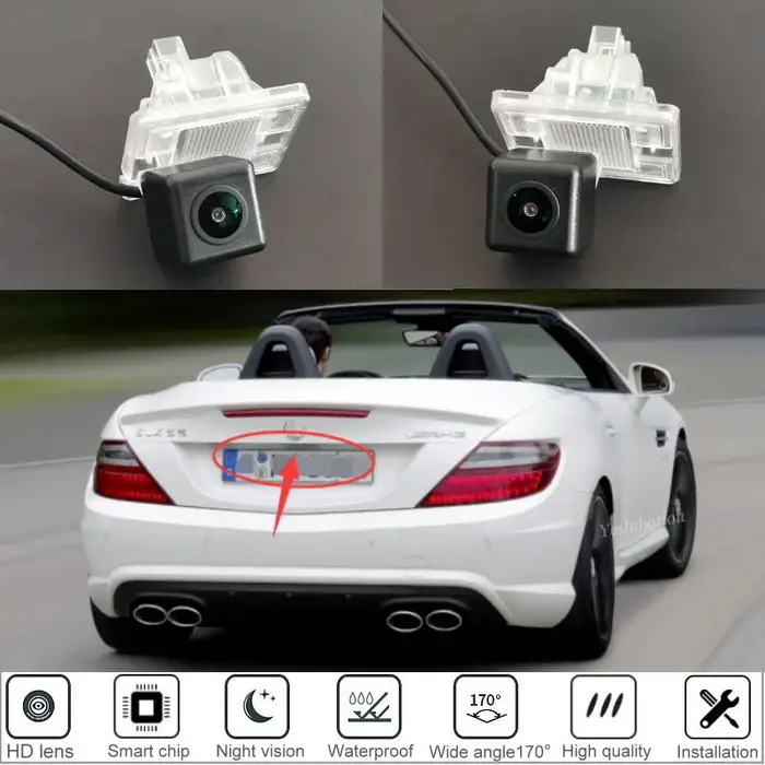 Caméra de recul pour Mercedes Benz SLK SLC classe R172, Vision nocturne/caméra de recul pour Mercede