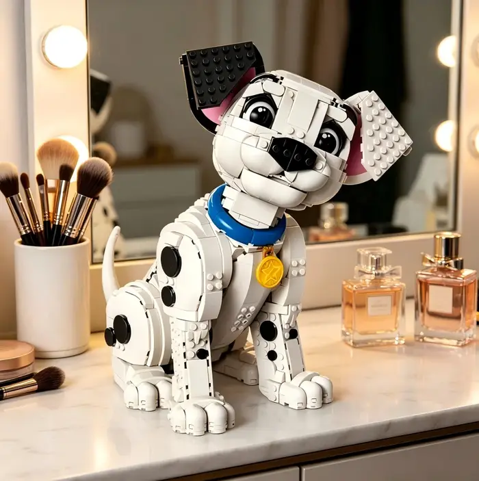 Nouveauté 2026 – 43269 – 1722 pièces – 101 Chiens Dalmatians – Briques de construction – Ornement él