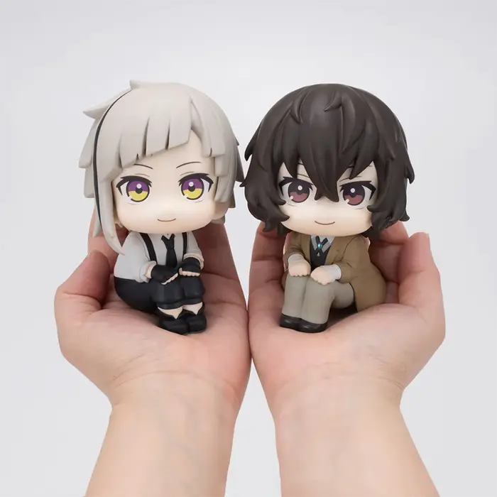 NOUVEAU MegaHouse Bungou Stray Dogs - Nakajima Atsushi Dazai Osamu - Look Up Collection Series Modèle personnage de dessin animé cadeau d'anniversaire
