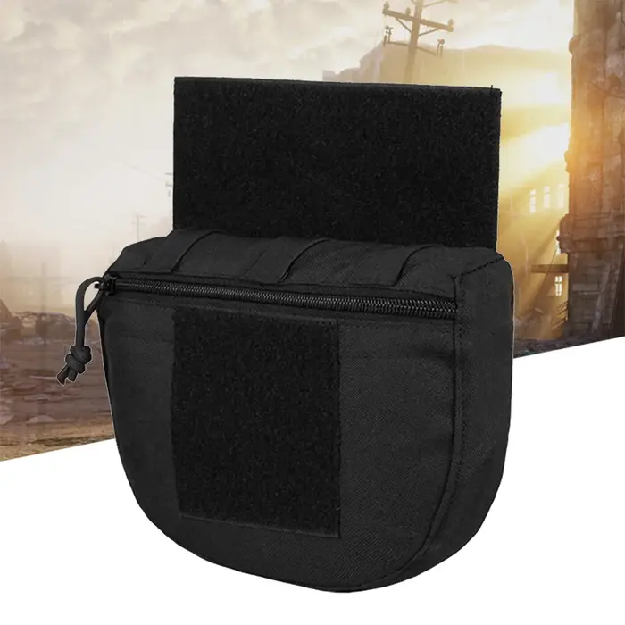 Sacoche poitrine multifonction MOLLE pour accessoires chasse pêche randonnée équipement tactique
