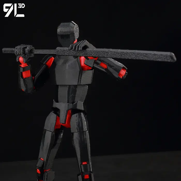 Pack d'armes 4.0 pour 9L3D Titan13 Lucky13 T13 Dummy13 figurines d'action modèles de collection pour adultes jouets de combat avec pièces interchangeables et articulations supérieures pour Noël Pâques Nouvel An Saint Valentin