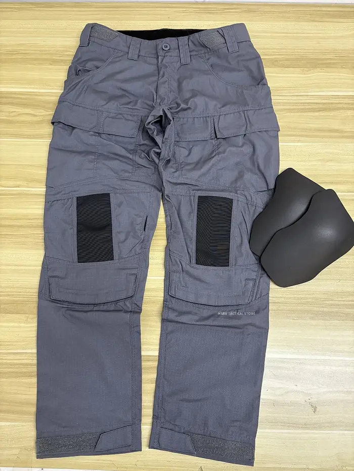 Pantalon d'assaut LEAF GEN2 camouflage tout-terrain pour chasse tactique - Couleurs CP, noir et gris