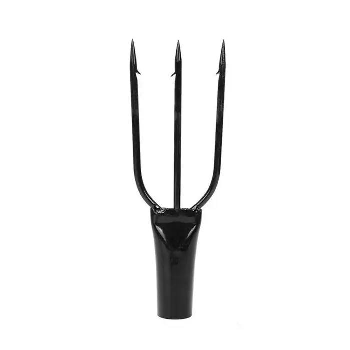 Harpon en acier à ressort, matériel de pêche, outil durable, 3, 4, 5 dents, barbes, lance trident