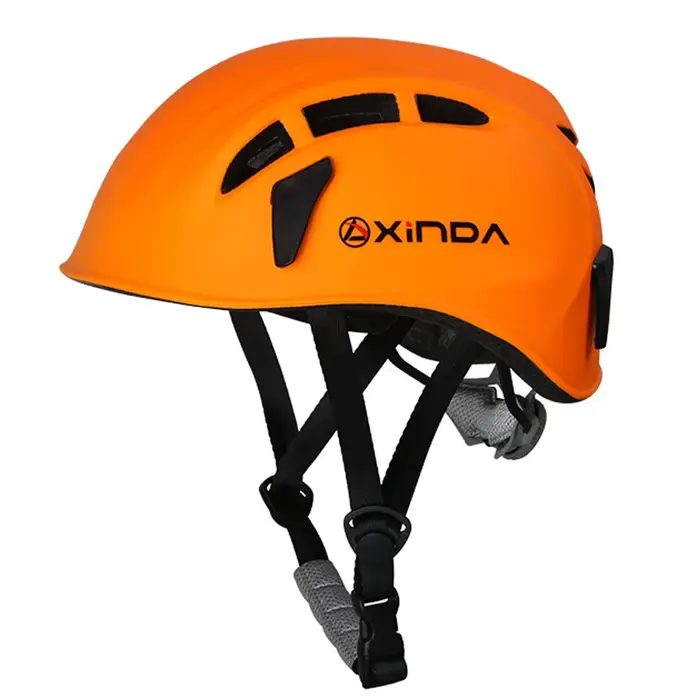 Casque dur de sécurité pour escalade, spéléologie, alpinisme en plein air, travail aérien, descente,