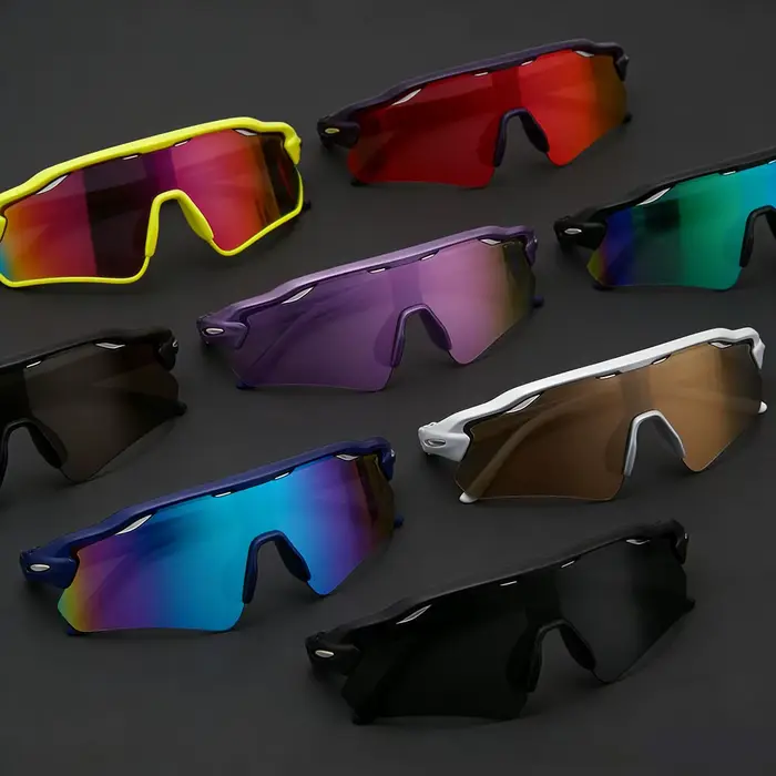 Lunettes de soleil polarisées HD pour homme - Conduite vélo pêche - Protection UV complète