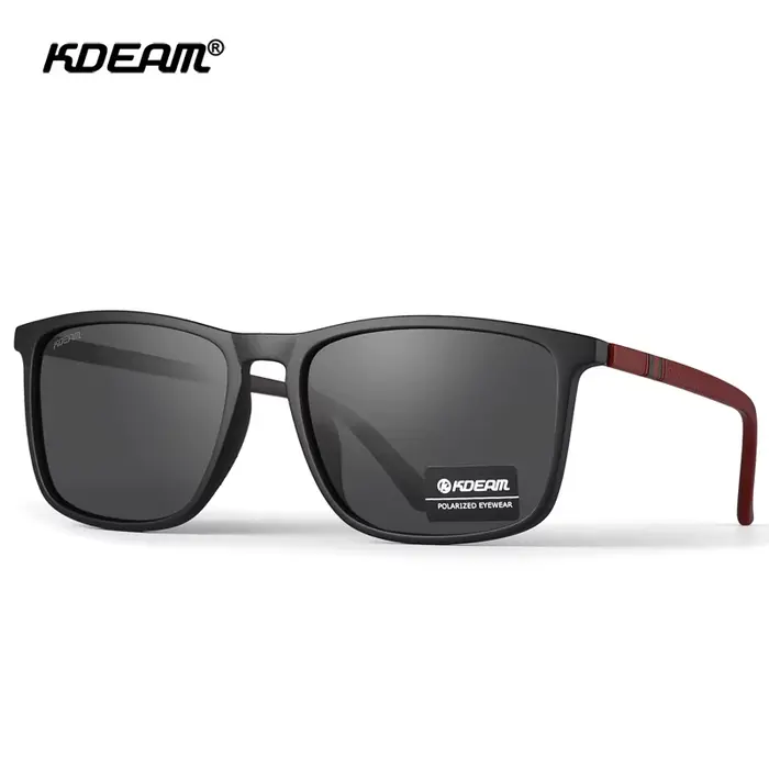 KDEAM – lunettes de soleil polarisées de luxe pour hommes, Vintage, pour voyage, pêche, classiques, 