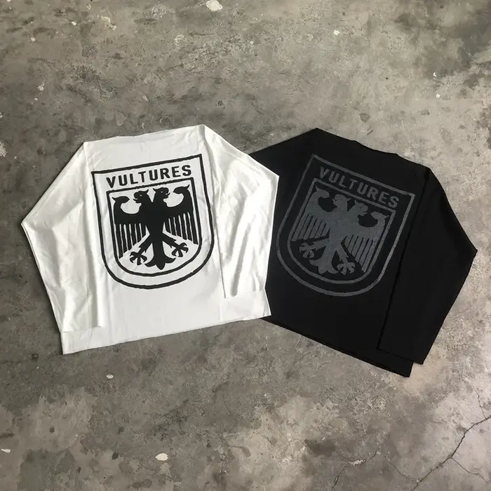 T-shirt imprimé pour homme, streetwear décontracté, coton, WhatsApp DA Kanye West, MICHAEL YE 1:1, Y