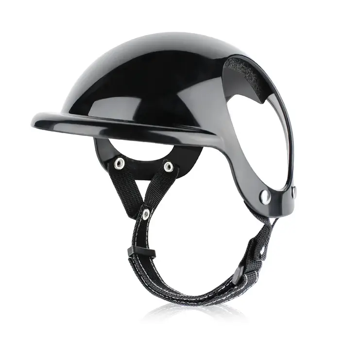 Casque de protection pour chien de type Bulldog Français, idéal pour la randonnée et le cyclisme, ac