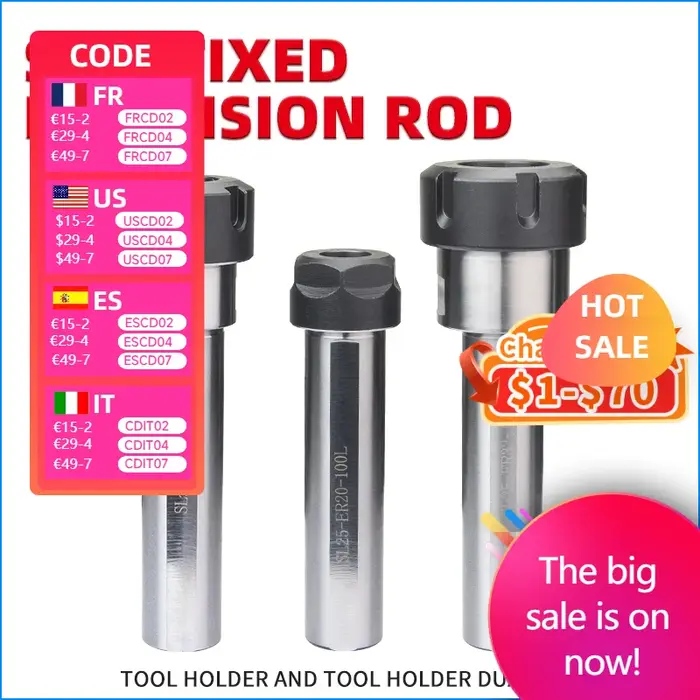 Tour SL12-ER11A-100L/SL20-ER20-100L/SL32-ER32-100L avec tige droite montée sur le côté Extension ER 