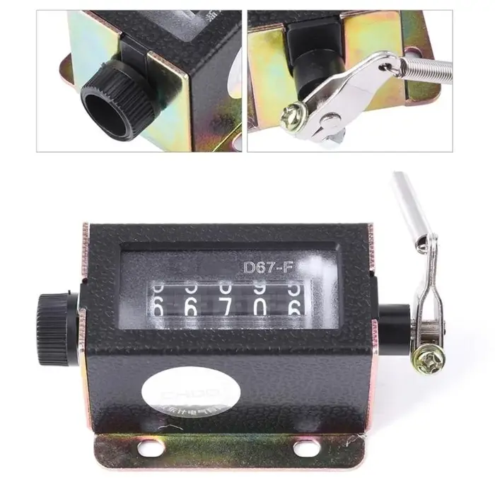 A2UD Rotary Mécanical Disvice Manuel Tally Counter Counter Textile Machinery