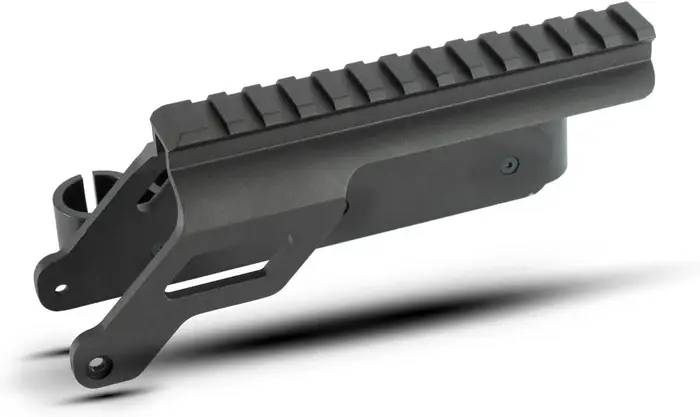 Support de coque pour fusil de chasse à selle latérale Mossberg V2 |   Compatible avec les fusils de chasse Mossberg 500/590/Shockwave Series
