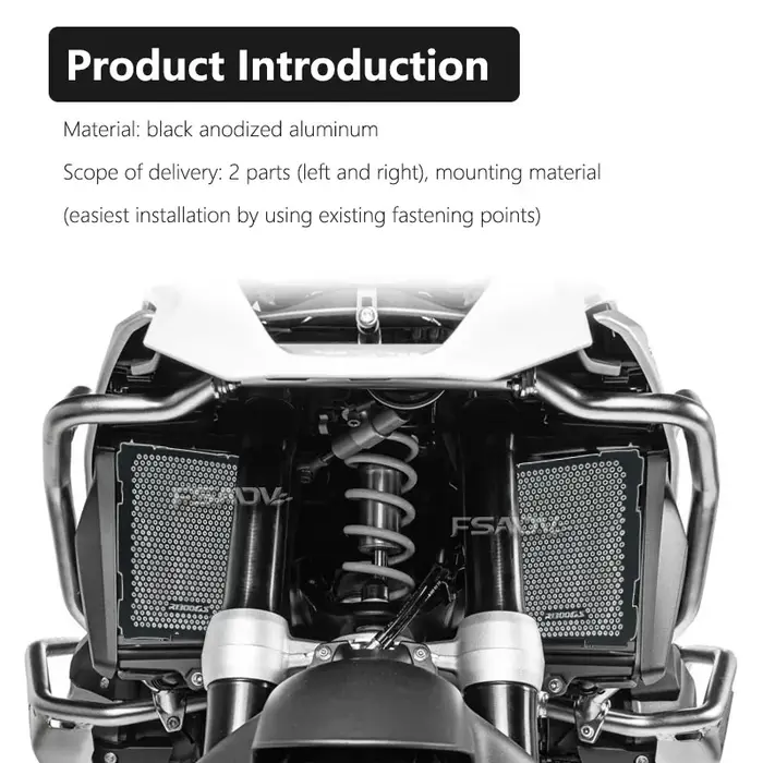 Couvercle de protection de calandre de moto R1300GS, pour BMW R 1300GS R1300 GS R 1300 GS ADV ADVENT