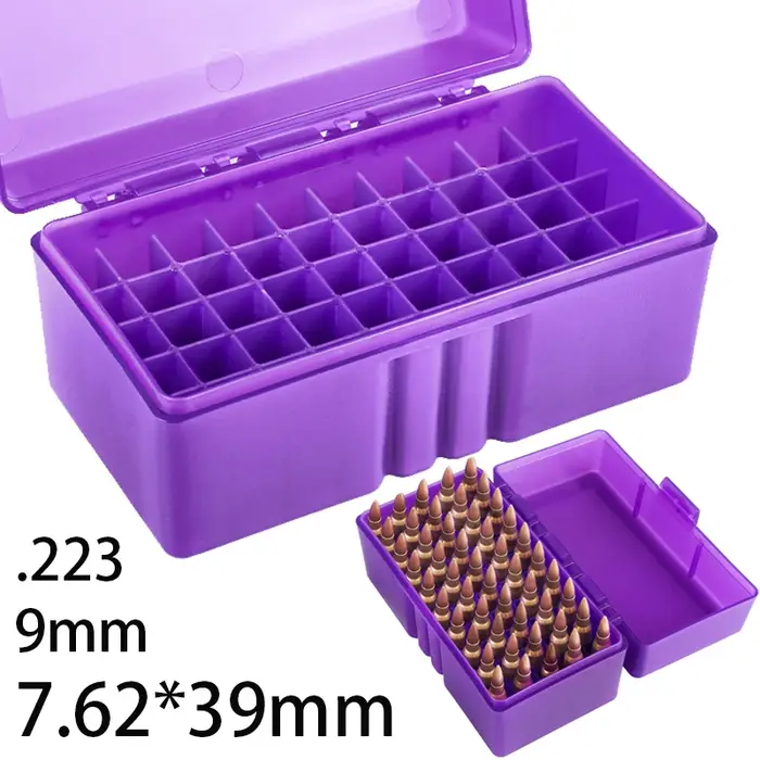 Boîte à balles de chasse 7.62x3 2/.223/9mm