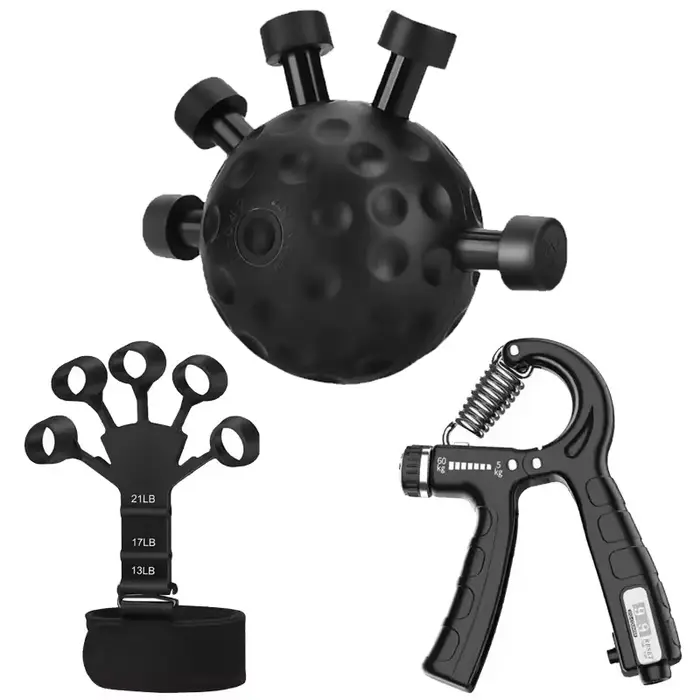 Renforceur de doigts ergonomique, balle de main, exercice antidérapant, balle d'exercice pour musiciens, athlètes, grimpeur