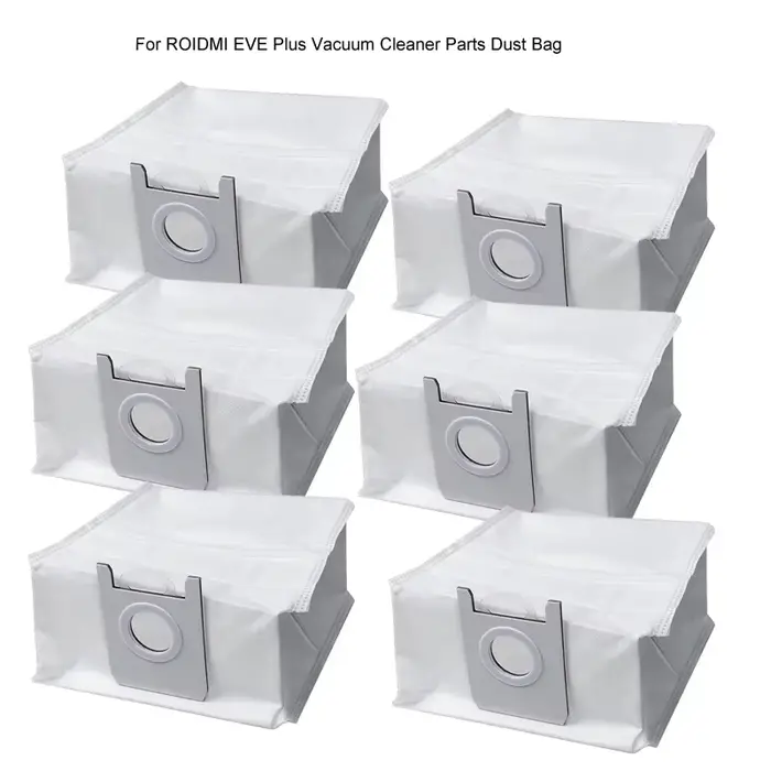 Sacs à poussière pour aspirateur robot Roidmi EVE Plus, sac de rangement des ordures, accessoires de