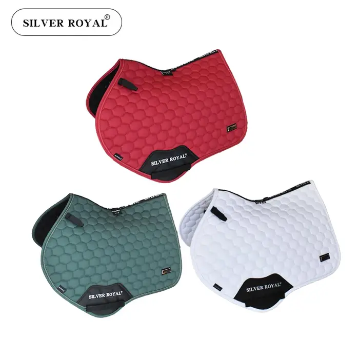 Nappe de selle pour chevaux, coussinets de selle anglais, équipement d'équitation