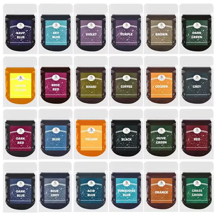 10g poudre colorant tissu colorants Textile teinture vêtement cravate