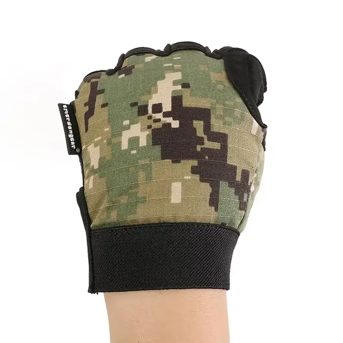 Gants camouflage légers Emersongear EM8718 pour chasse et randonnée - Protection complète des mains