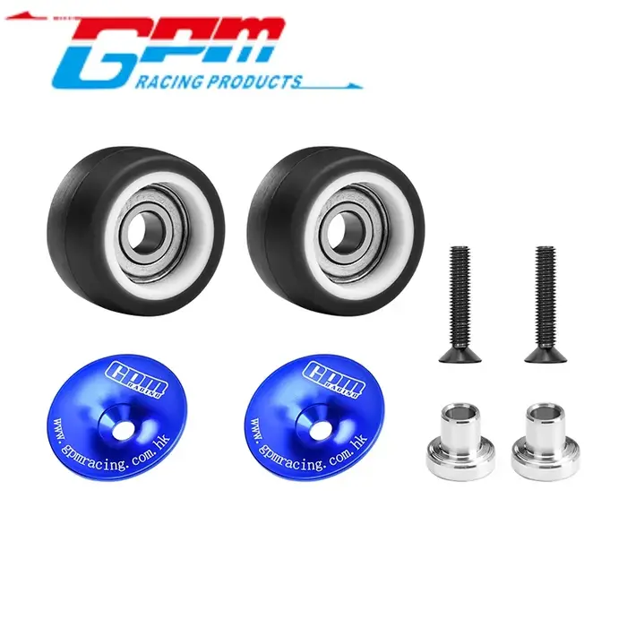 GPM XRTM040R/W 7075-T6 roue et roulement de barre de roue en alliage pour TRAXXAS MINI XRT VXL 3S/MI