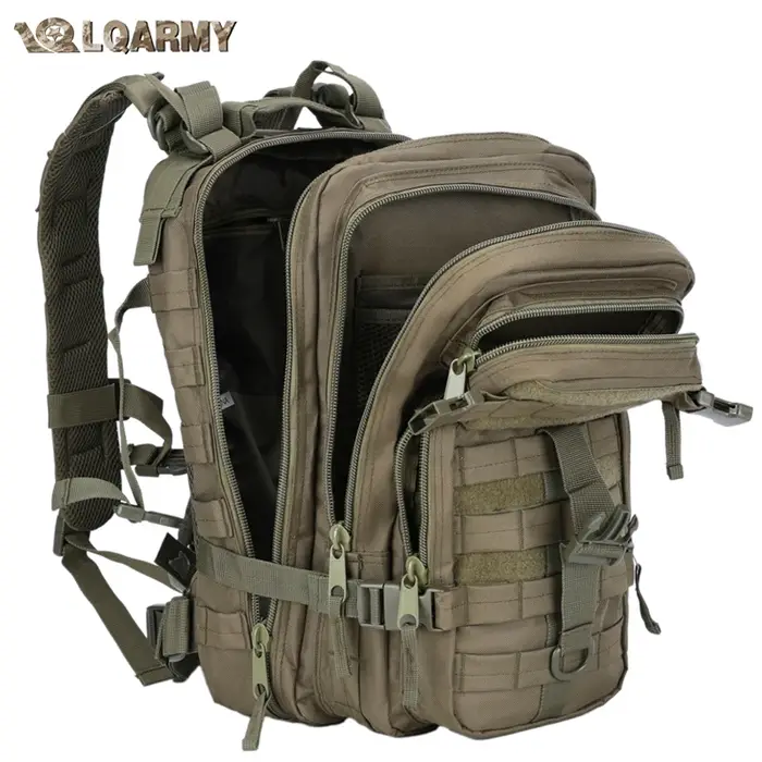 Sac à dos tactique 35L chasse randonnée camping militaire homme femme avec système Molle