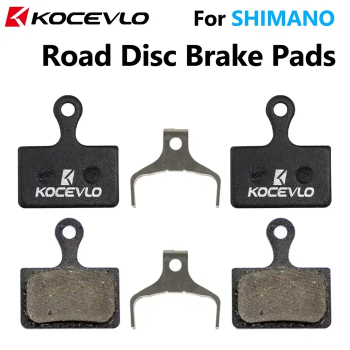 Kocevlo 2 paires de plaquettes de frein à disque de route pour étrier de disque de route à montage p