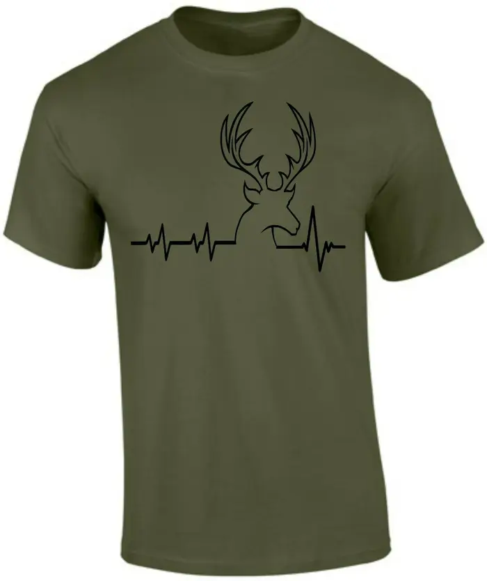 Tshirt hunter homme 100 coton coupe ample pour chasseur et aventurier四季适用男式狩猎t恤舒适百搭适合猎人和冒险家