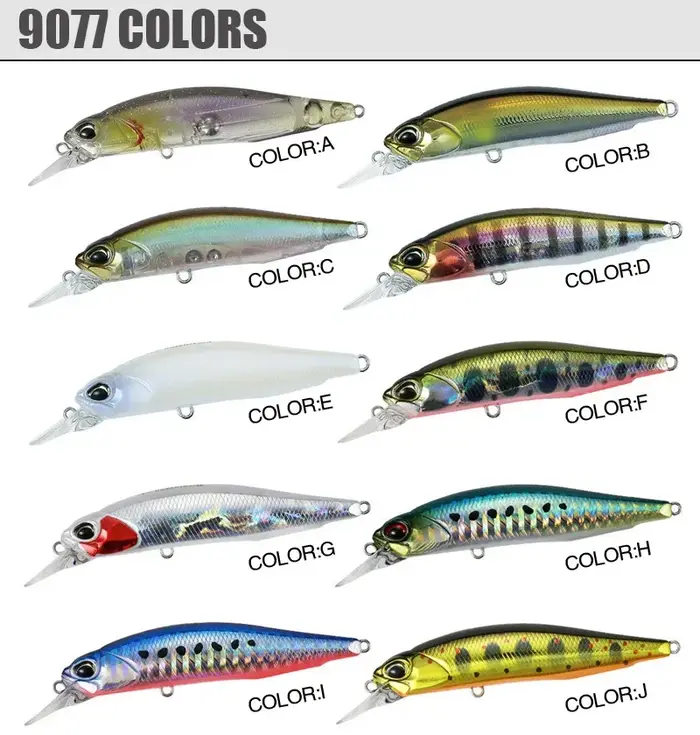 Leurre de pêche méné Wobbler Rozante 77SP leurre oscillant à longue coulée Jerkbait appât artificiel