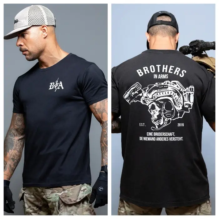 2026 Brothers in Arms _ T-shirt respirant - Convient pour les vêtements de sport en pur coton