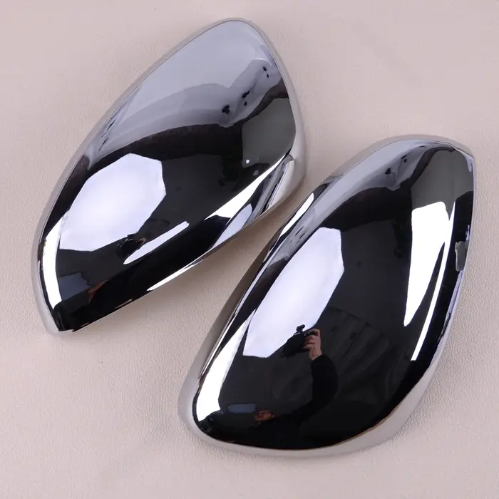 CITALL ABS argent 2 pièces chromé côté rétroviseur couverture garniture adapté pour Peugeot 2008 208