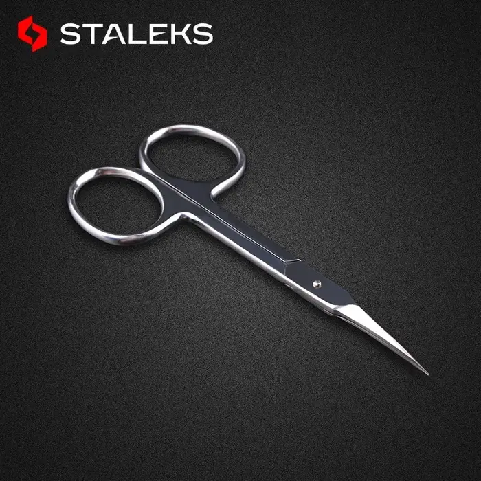 STALEKS ciseaux à ongles russes ciseaux à sourcils en acier inoxydable de haute qualité outil de maq