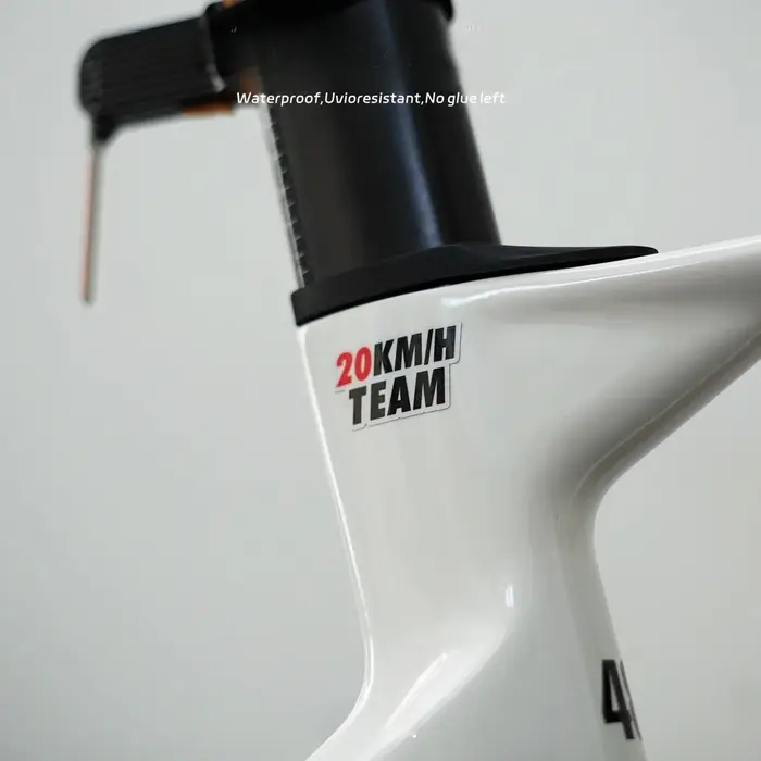 Autocollants de vélo d'équipe de vitesse de cyclisme