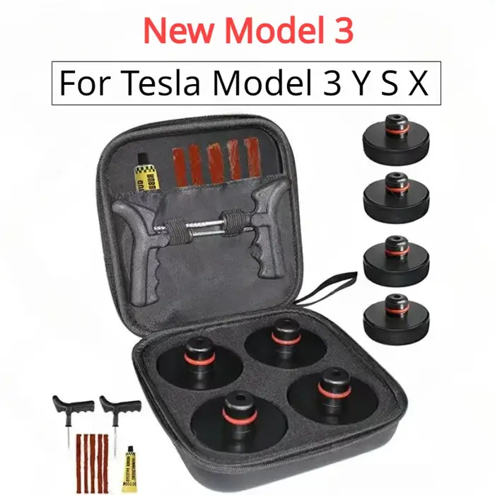 Pour Tesla modèle 3/Y/S/X/3 Highland pour modèle Y Juniper 2025 Jack Pad caoutchouc levage Jack Pad 