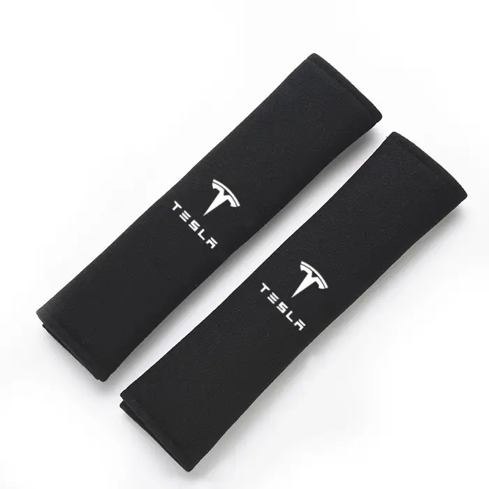 Housse de protection pour ceinture de sécurité de voiture, 2 pièces, accessoires pour Tesla modèle 3