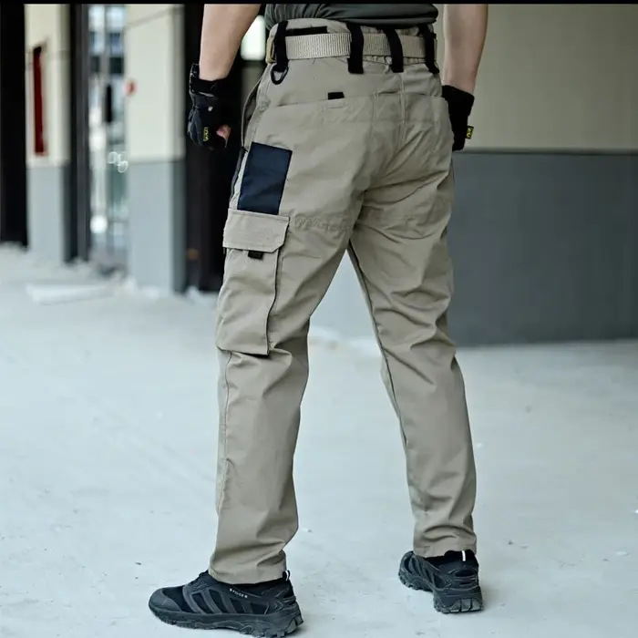 Pantalon cargo tactique été homme - Séchage rapide imperméable pour chasse et randonnée