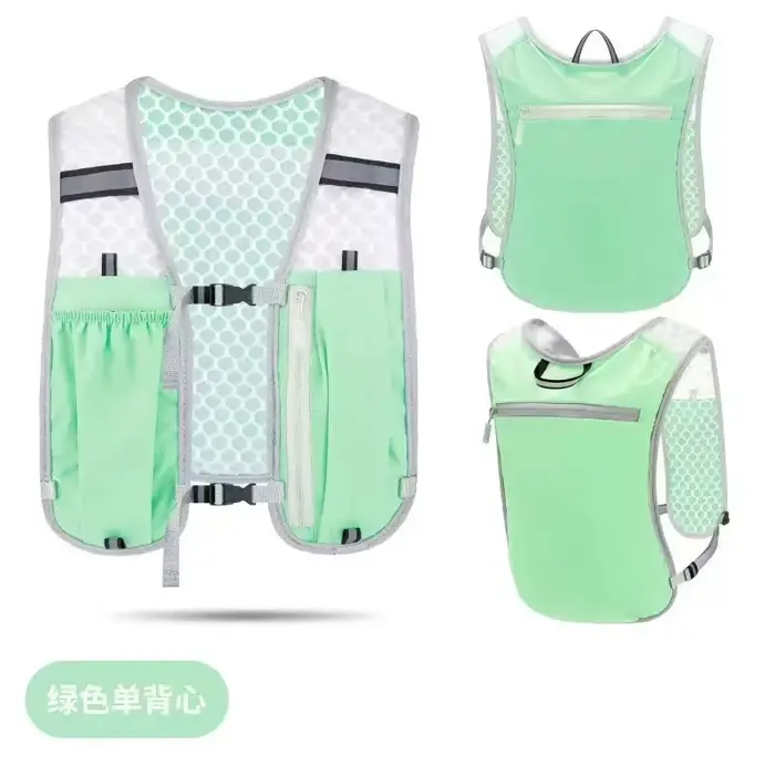 Gilet d'hydratation pour la course à pied pour femmes et hommes, résistant à l'eau, respirant, sac à