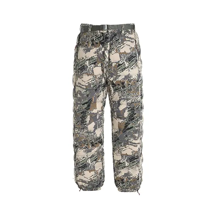 Pantalon long en duvet pour homme Hifad, camouflage d'hiver, chasse en plein air